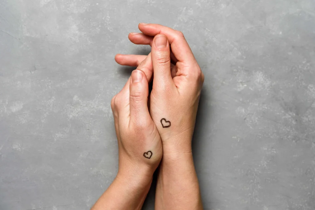 Minimal Hand Tattoo for Women