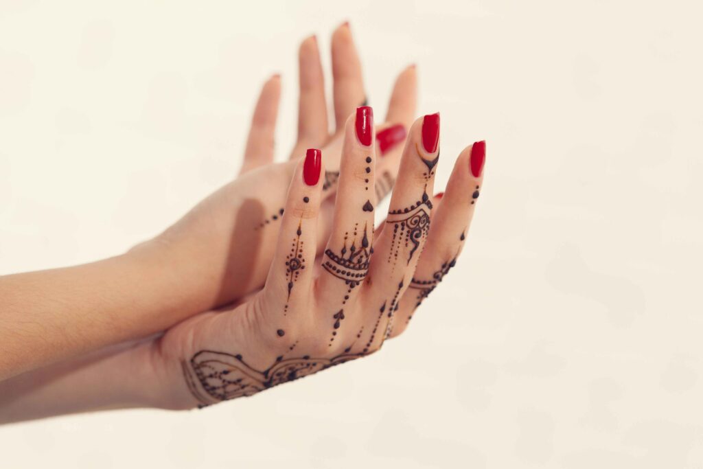 Nail Hand Tattoos for Women