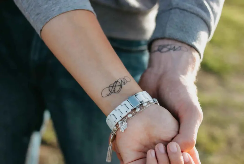 soulmate loyalty couple tattoos