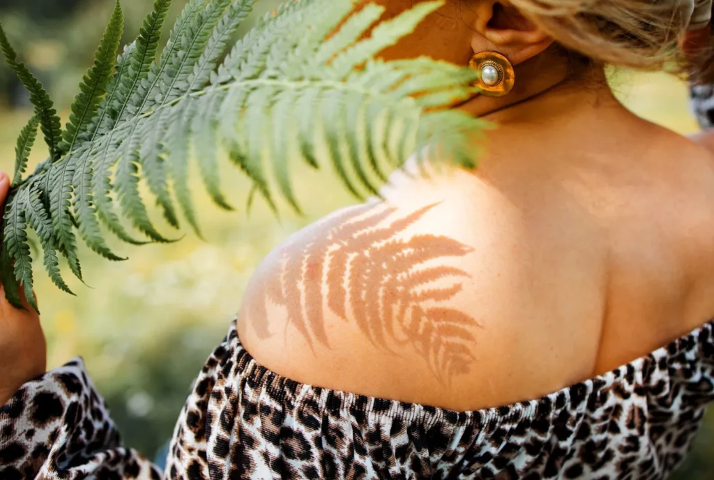 Nature-Inspired Shoulder Tattoos for Women