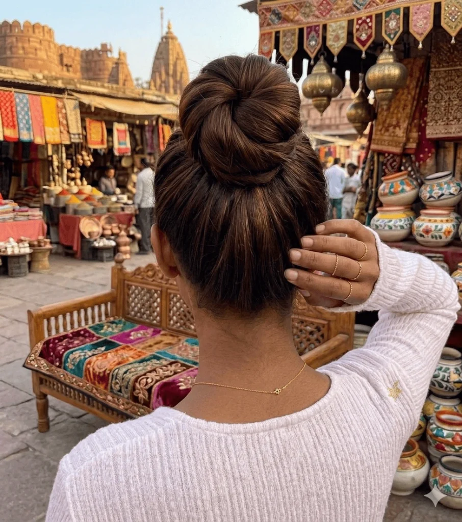 Low Messy Bun