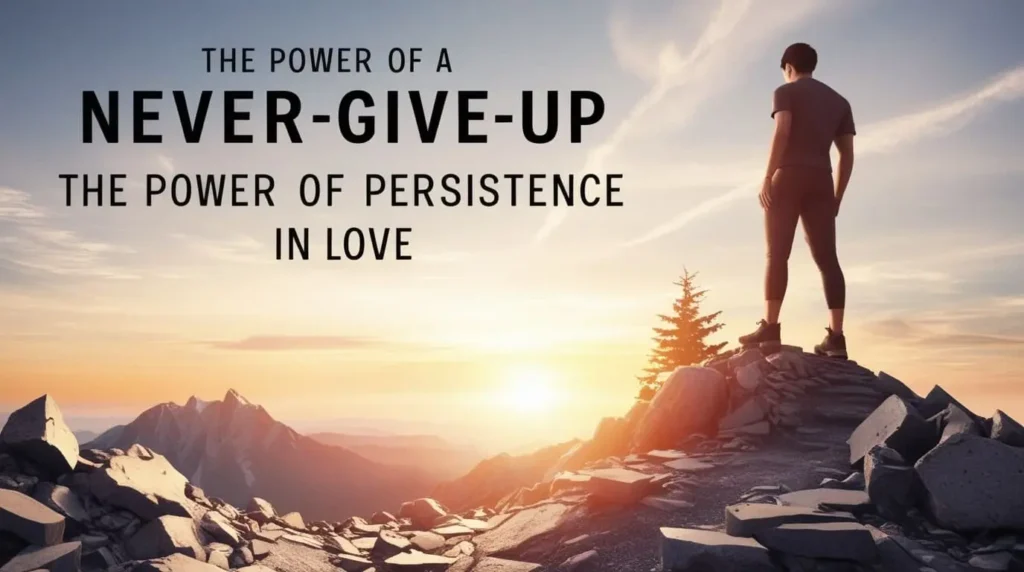 The Power of a Never-Give-Up Attitude