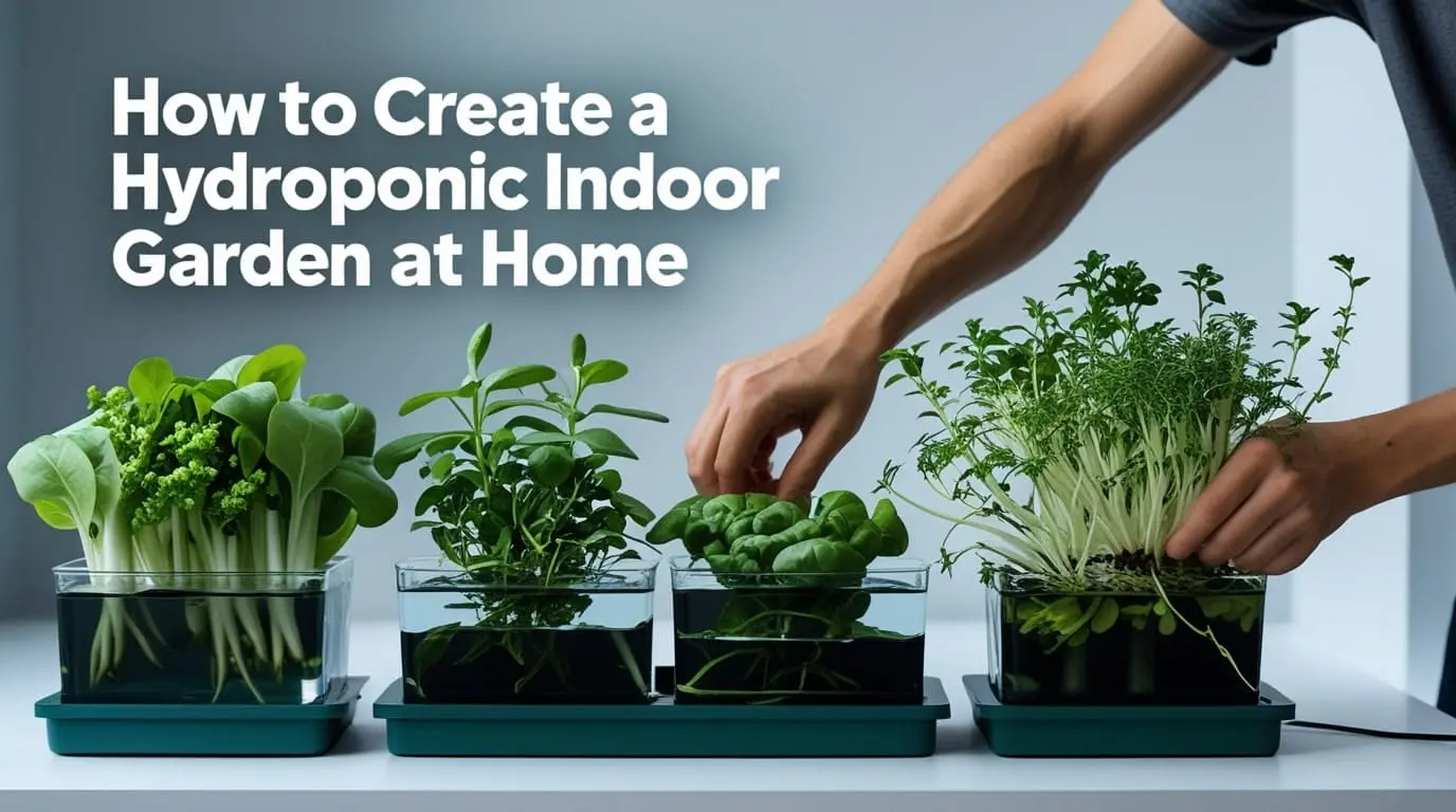 How to Create a Hydroponic Indoor Garden at Home