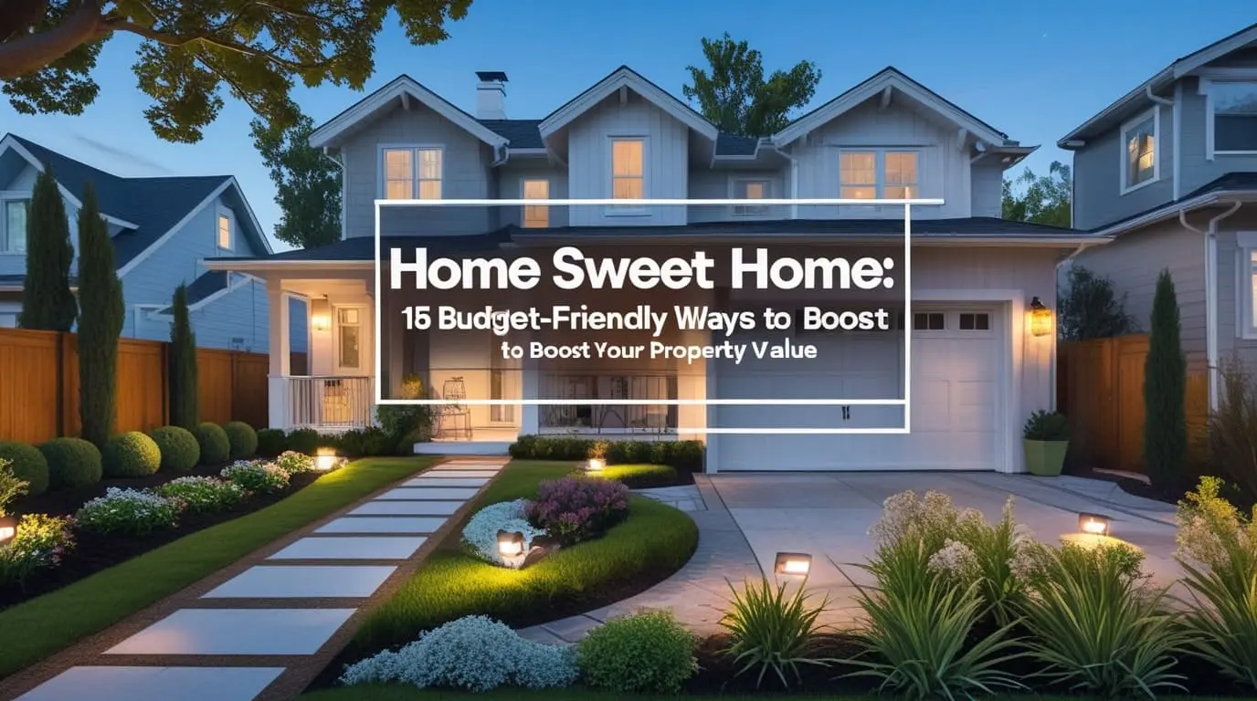 Home Sweet Home: 15 Budget-Friendly Ways to Boost Your Property Value