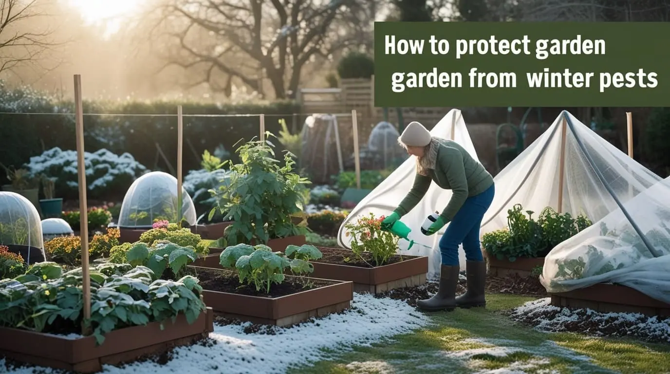 How to Protect Garden from Winter Pests 