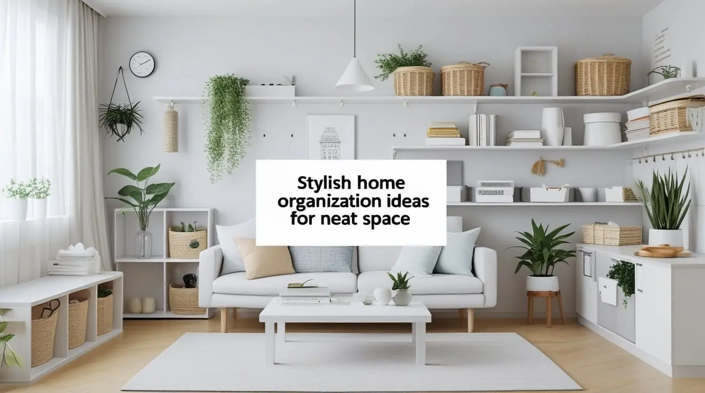 Stylish Home Organization Ideas for Neat Space