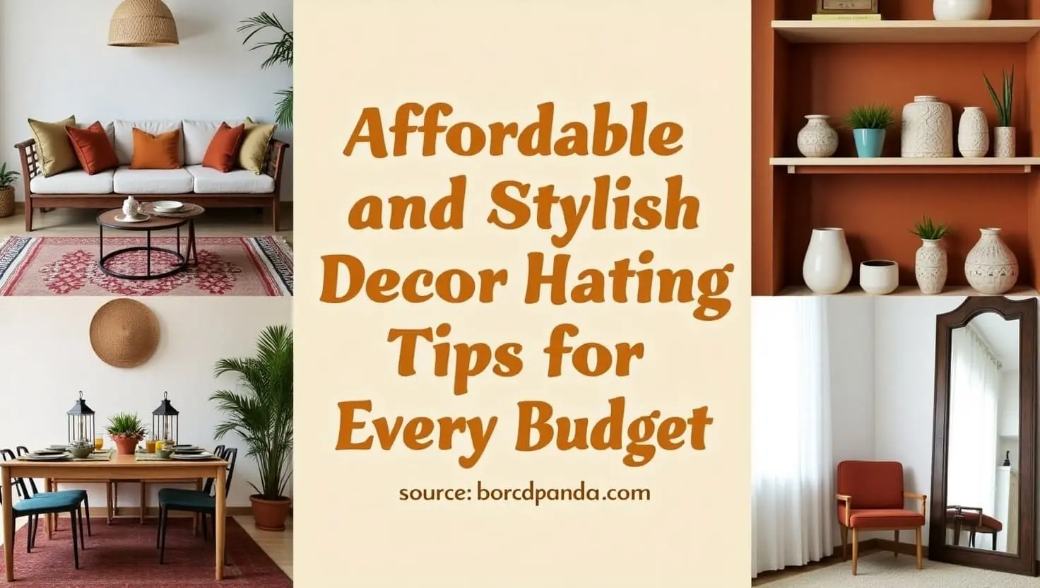Affordable and Stylish Bazaar Home Decorating Tips for Every Budget