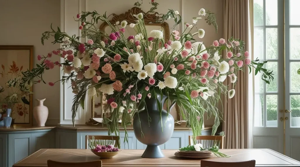 Large Floral Arrangements as Showstoppers