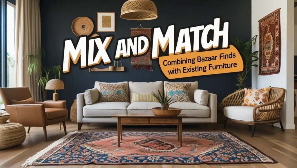 Mix and Match: Combining Bazaar Finds with Existing Furniture