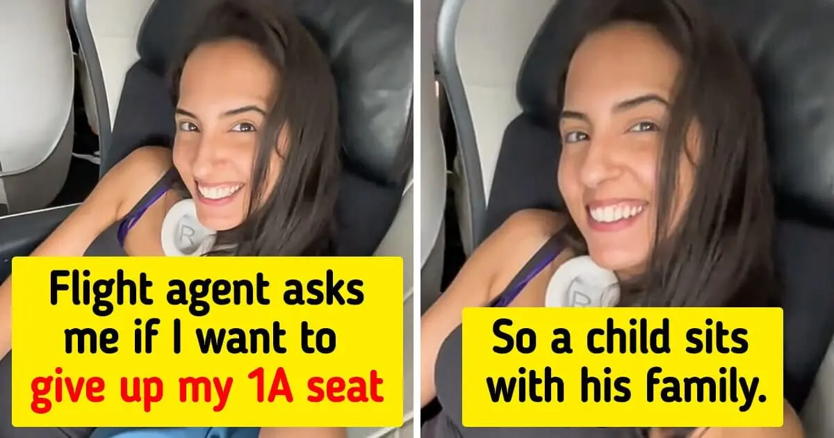 “I Am Not a Terrible Human Being,” a Woman Refused to Give Up Her First-Class Seat to a Child on Flight