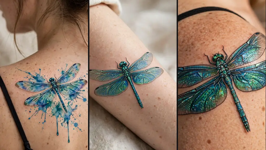 40 Dragonfly Tattoo Ideas That Turn Change Into Wearable Art