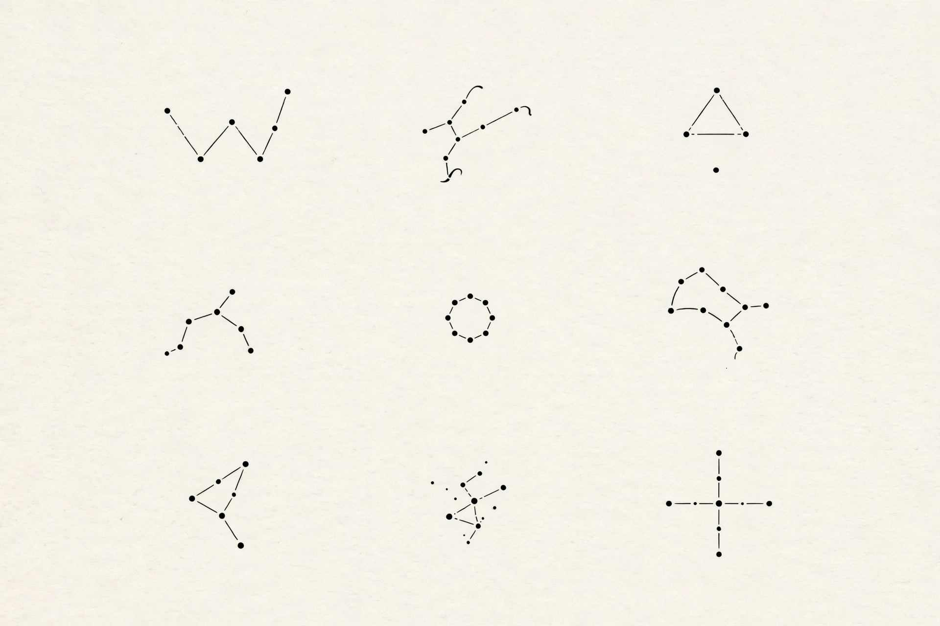 Star constellation tattoo - small meaningful tattoo idea
