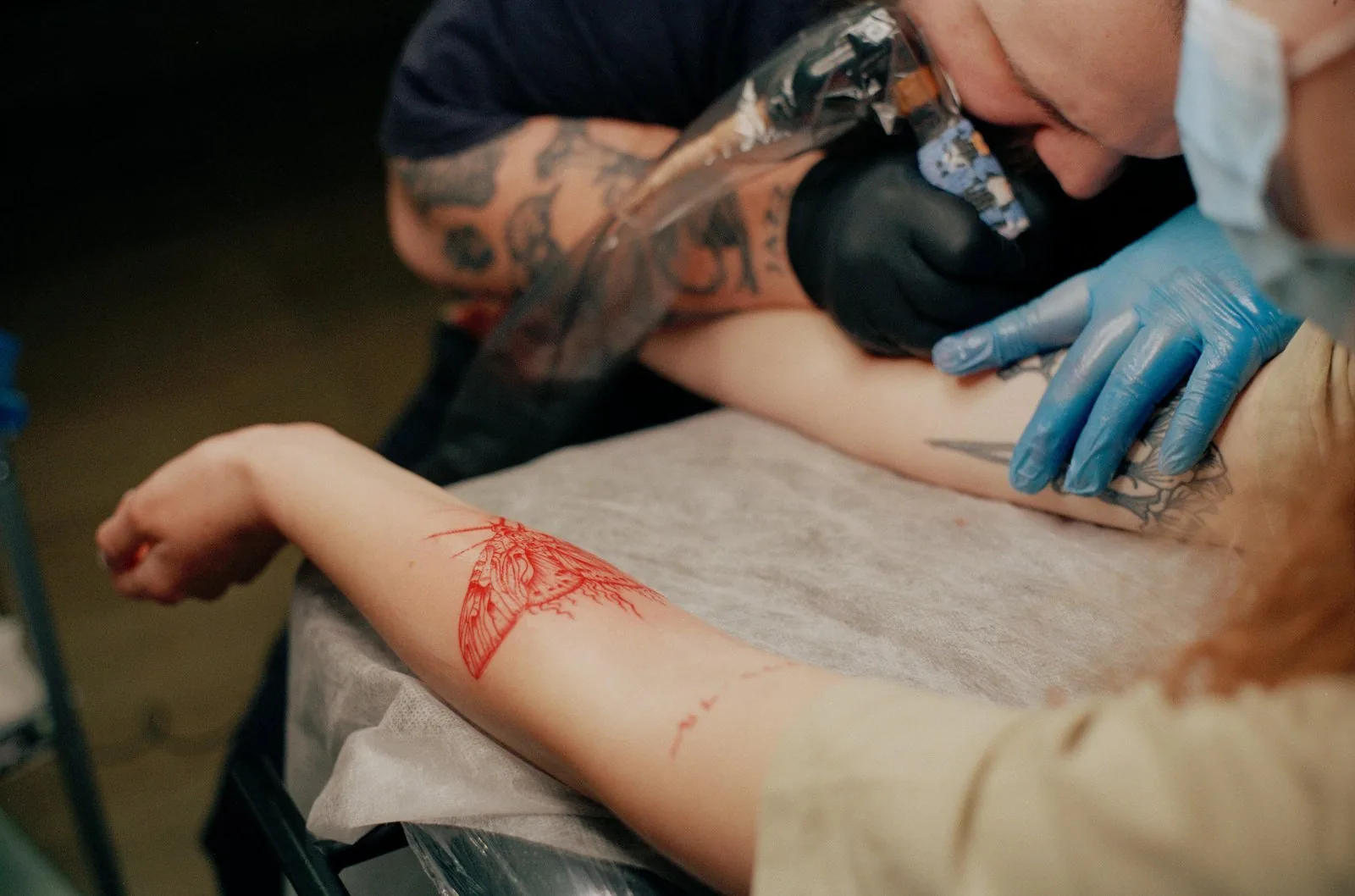 Zodiac sign forearm tattoo with constellation details