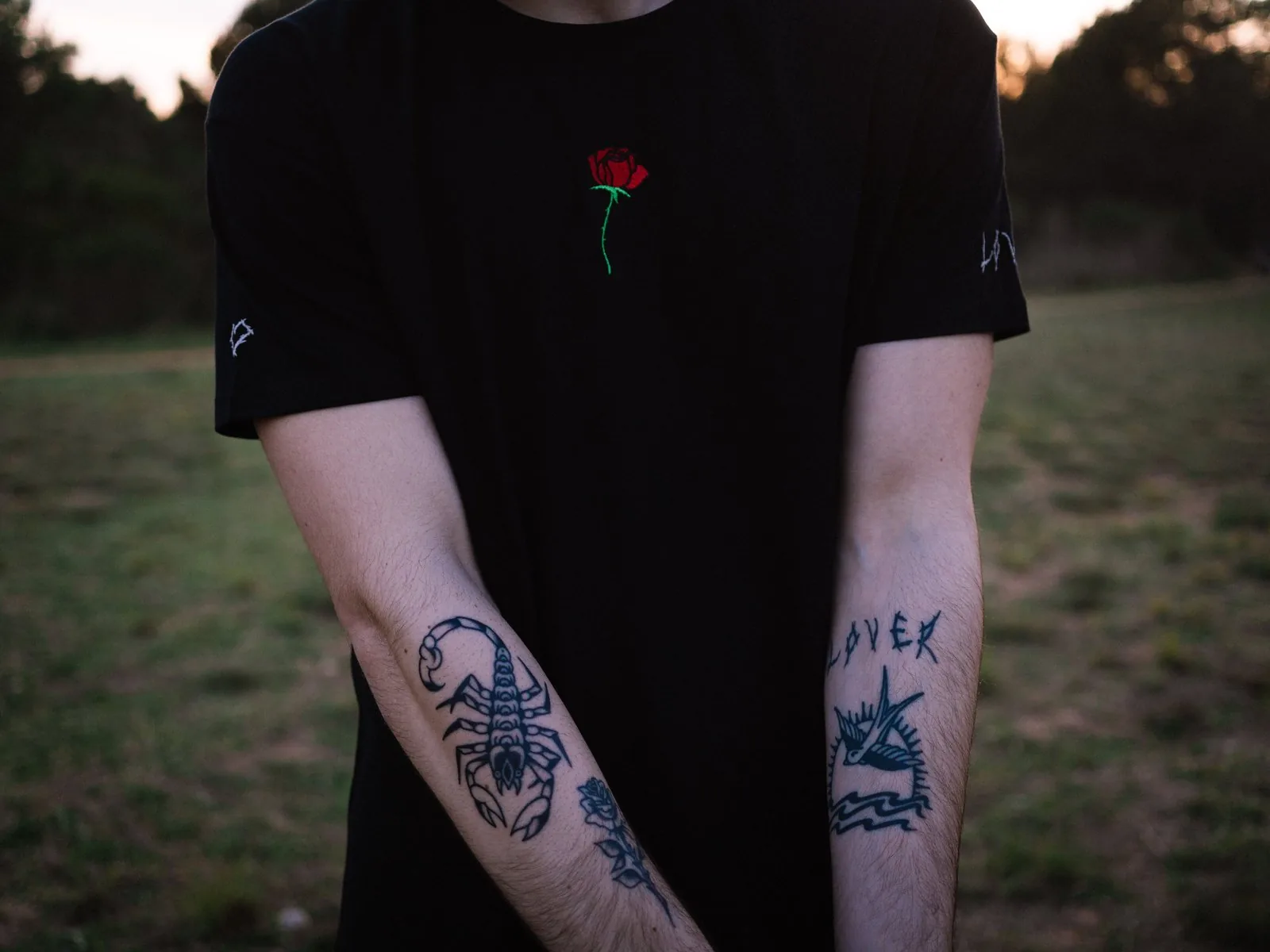 Intricate Celtic knot forearm tattoo