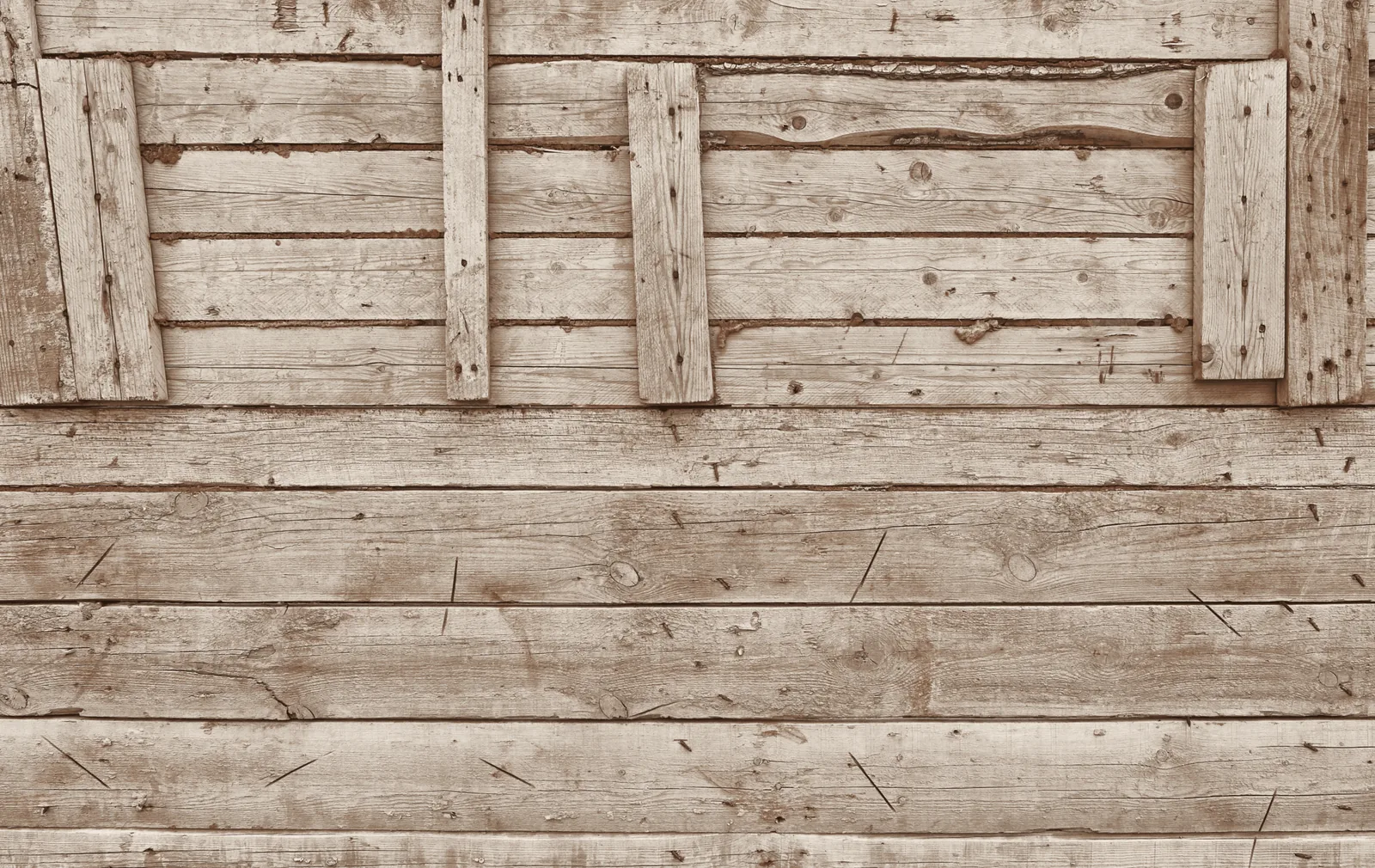 Painted barnwood panel used as a rustic art background