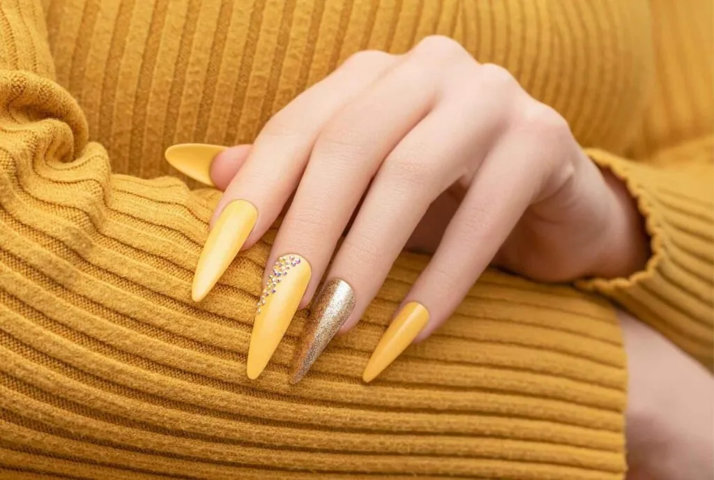 Healthy nails after consistent matte nail care