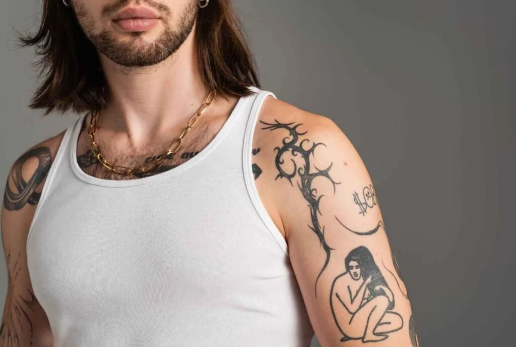 Trending fine-line tattoo ideas for men