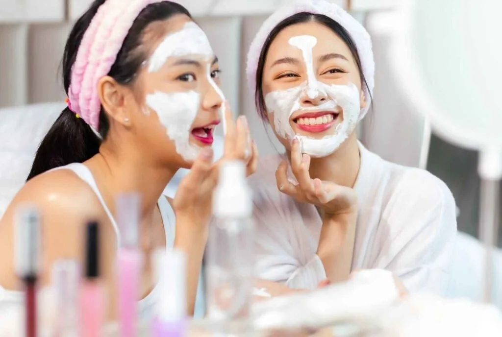 Essential skincare products: cleanser, moisturizer, and sunscreen