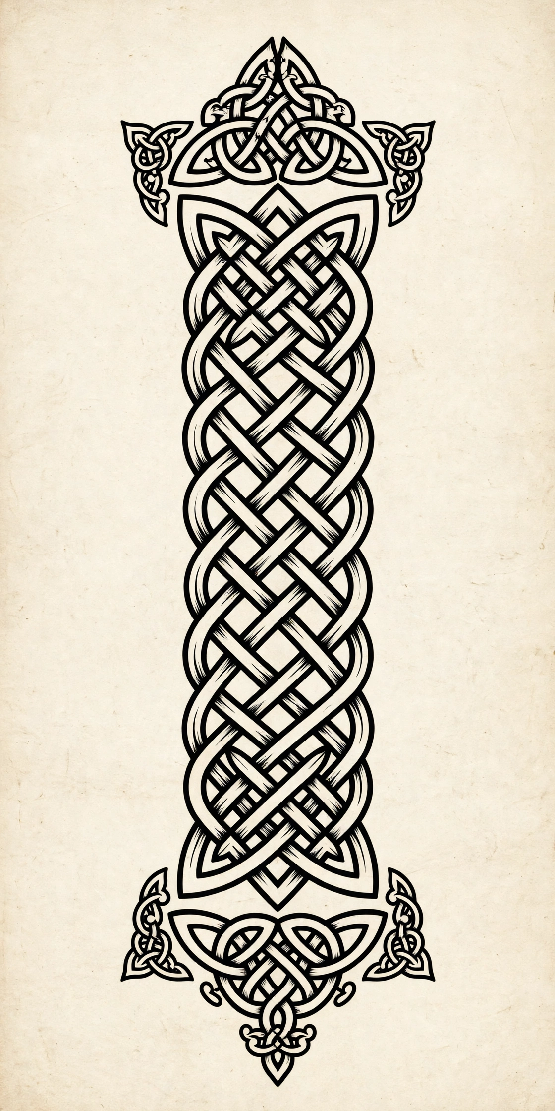 Celtic Knot Tattoo spine tattoo for women