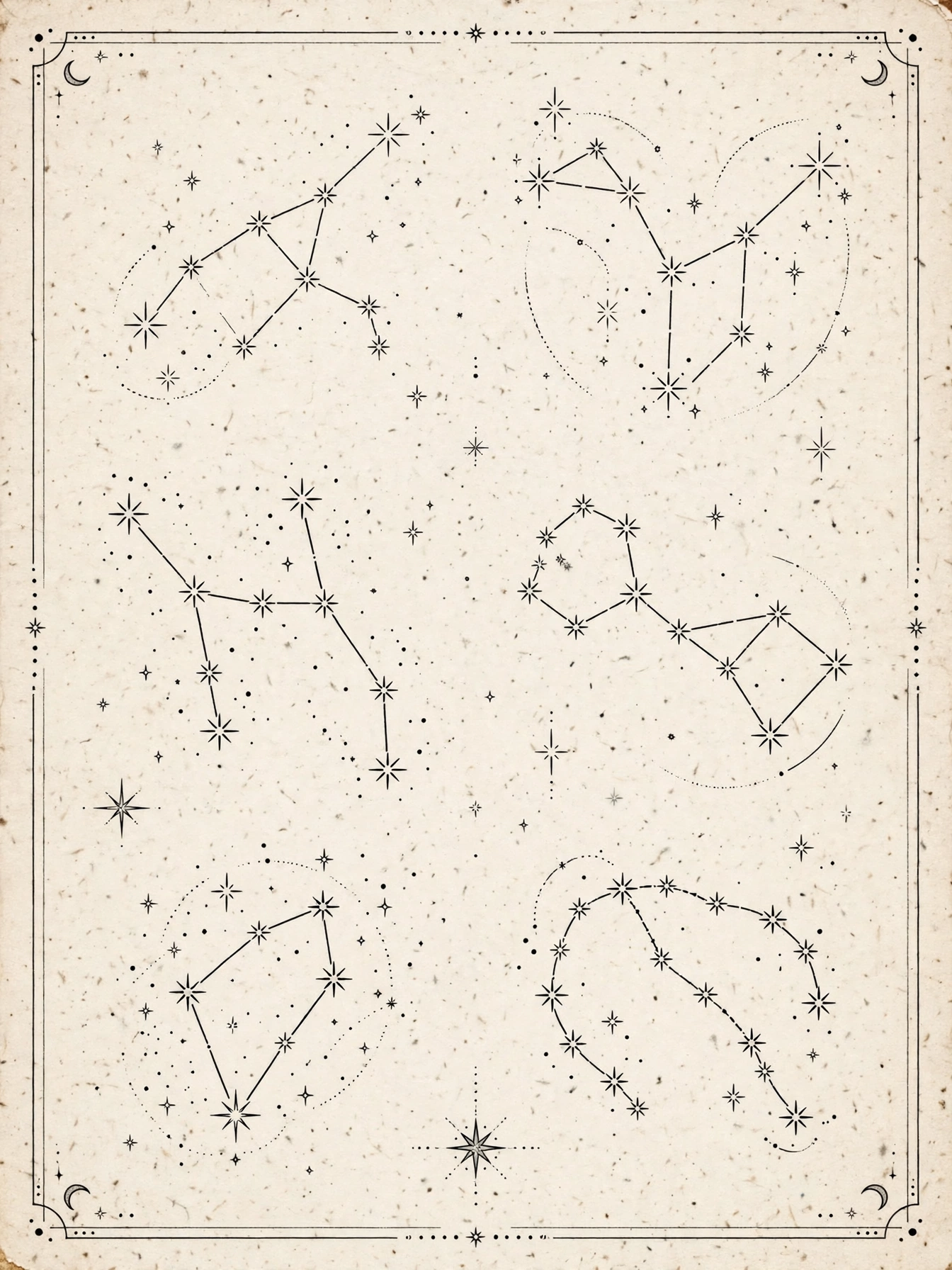Constellation Tattoo spine tattoo for women